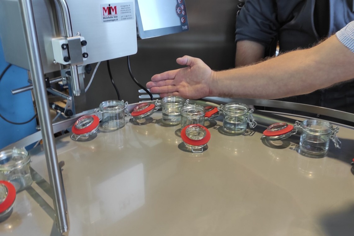 Test Abfüllmaschine Fillogy